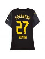 Borussia Dortmund Karim Adeyemi #27 Vieraspaita Naisten 2024-25 Lyhythihainen